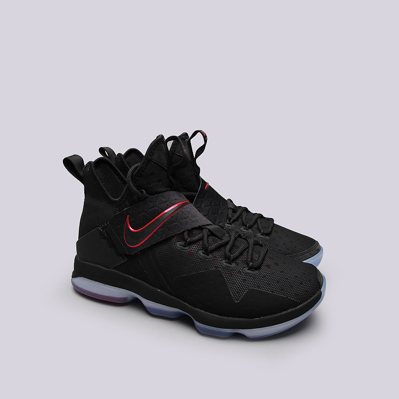 мужские черные баскетбольные кроссовки Nike Lebron XIV 852405-004 - цена, описание, фото 2
